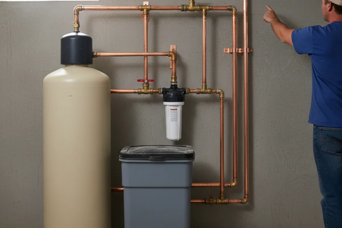 Whole-house water treatment system installed in Acworth